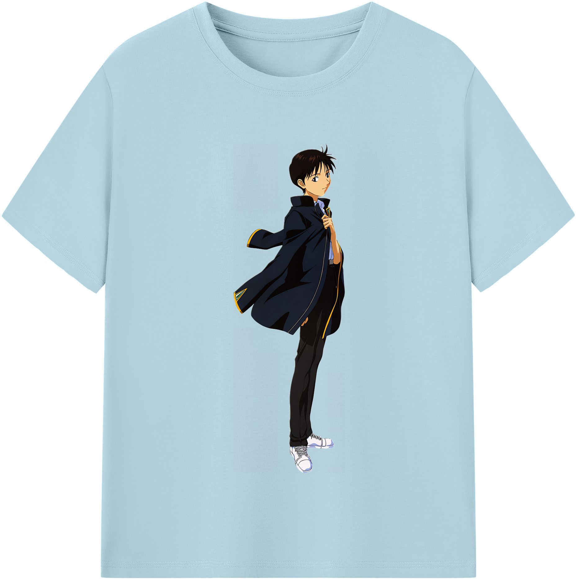 （画像用） EVA 新世紀エヴァンゲリオン 綿100％半袖Tシャツ（フロントプリント）